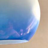 Vintage opaline globe suspension