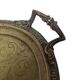 Antique Polish oval guilloché tray from Jarra, 1890s