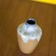 Vase signed Lebret Alfred, small Puisaye stoneware vase, flamed stoneware, collection, 30's