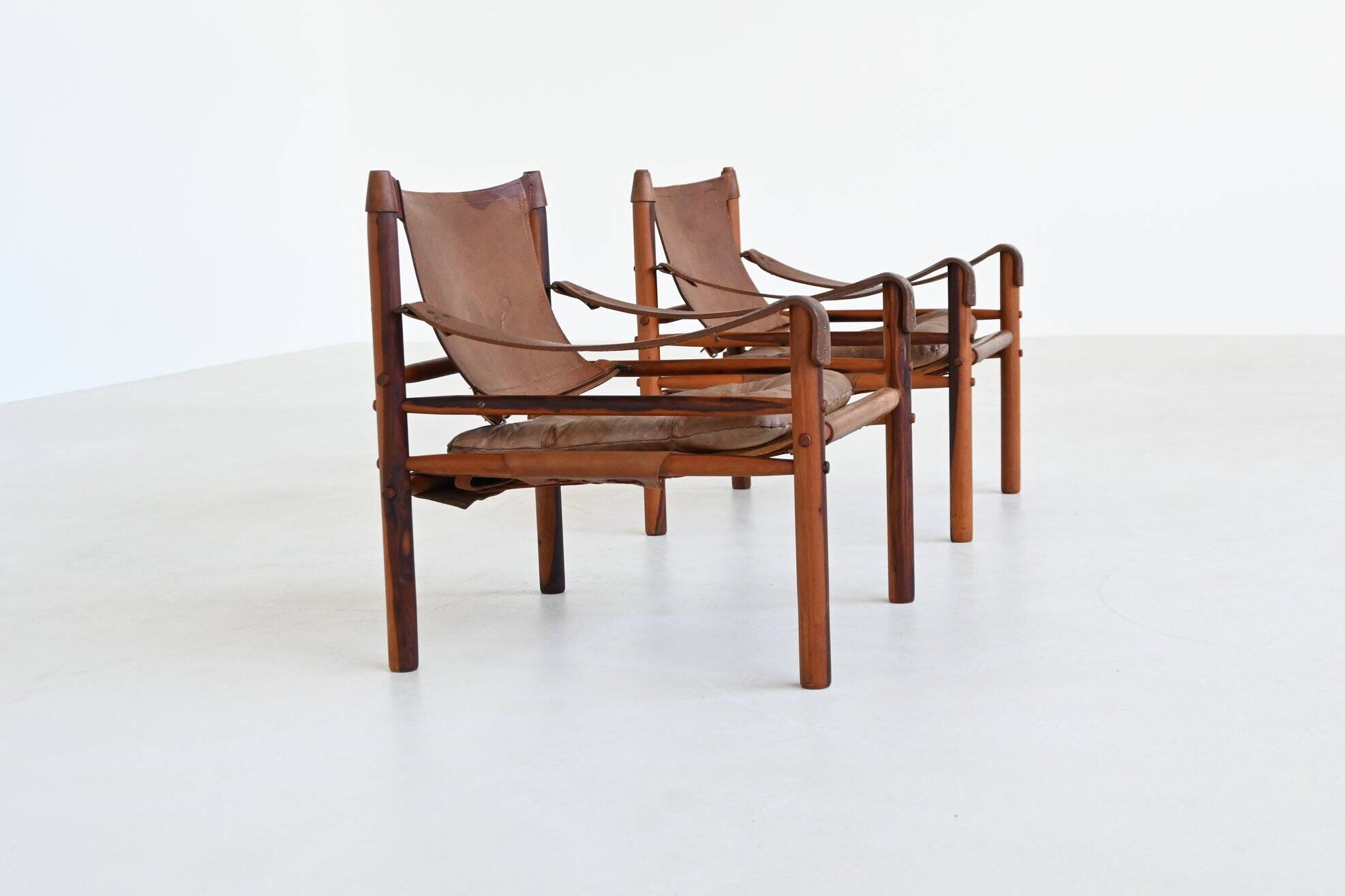 Arne Norell pair of 'Sirocco' lounge chairs Norell Mobel AB Denmark 1960