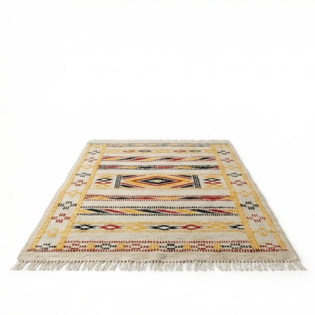 Small Moroccan kilim rug 65x100 cm