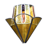 Wall lamp stained glass-1930