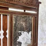Small Indonesian screen in carved wood H:104 L:106