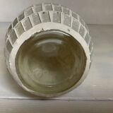 Vase in glittery mosaic