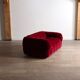 Cini Boeri for Arflex Strips sofa in velvet, Italy 1968