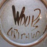 Vintage ceramic cup, signed