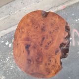 Brutalist style tripod stool