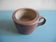 Vintage Arnon stoneware teacup/teapot, 1960s