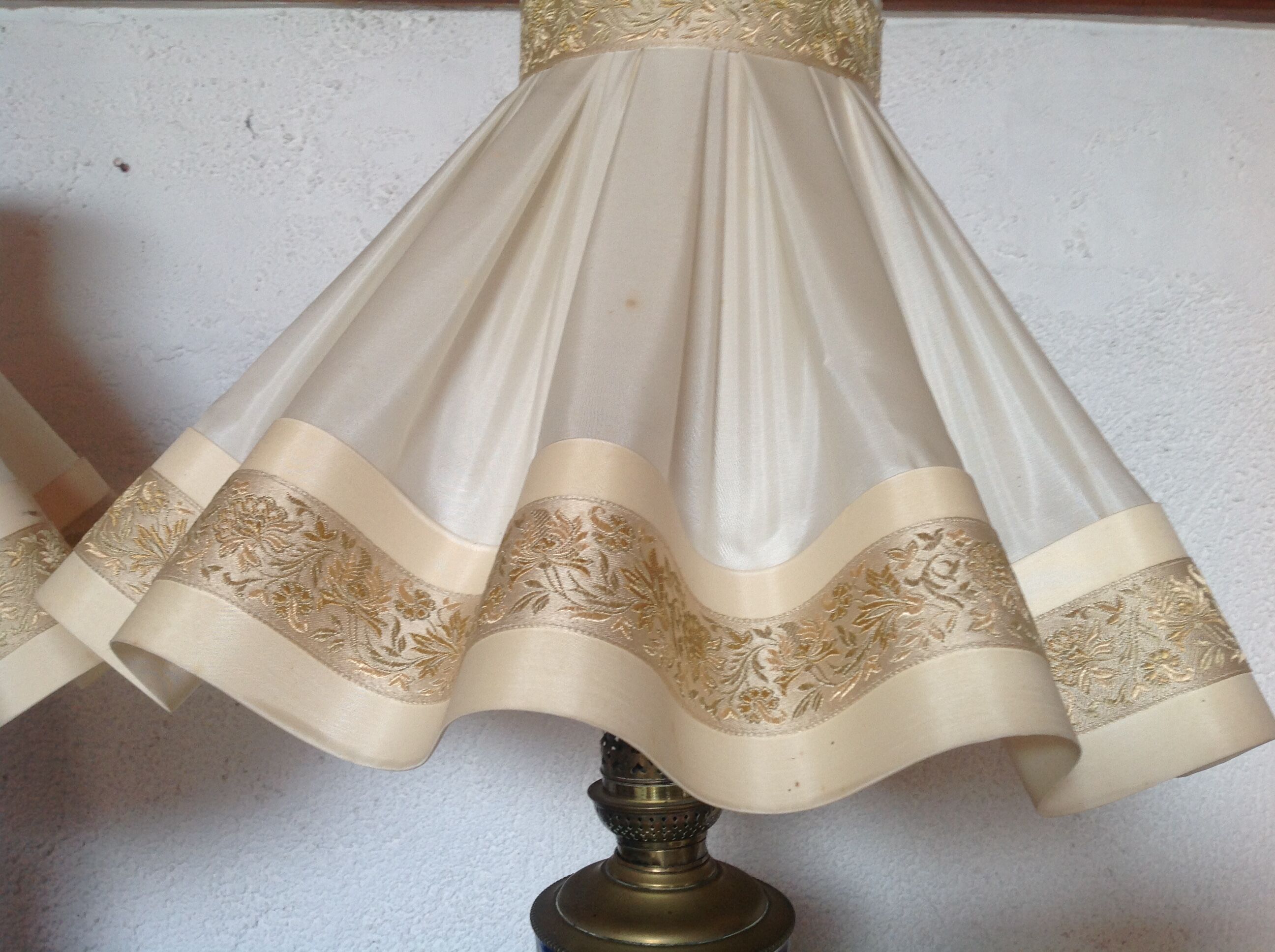 Pair of old Asian lamps