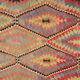 Anatolian handmade kilim rug 288 cm x 178 cm