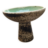 P groenwelt, brutalist ceramic candlestick '60