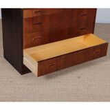 Display cabinet/bookshelf in rosewood by Lyby Mobler, 1960 Reference