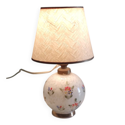 Lampe à poser en verre de Clichy - mid. XXeme