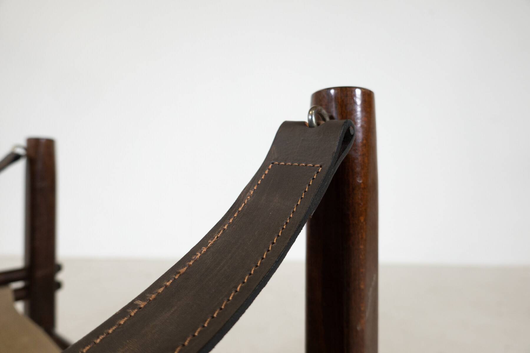 Pair of Safari Armchairs by Gianfranco Legler for Zanotta, 1960s