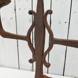 Candle holder pique candle candle 3 branches wrought iron