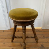 Old piano stool Napoleon III XIXth