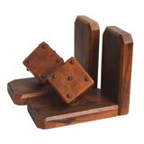 Serre-livres en bois