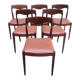 6 chaises scandinaves