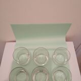 Set of 6 rounded cognac glasses (camus cognac)