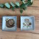 Set of two Japanese trinket trays.