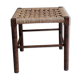 Tabouret bois et corde