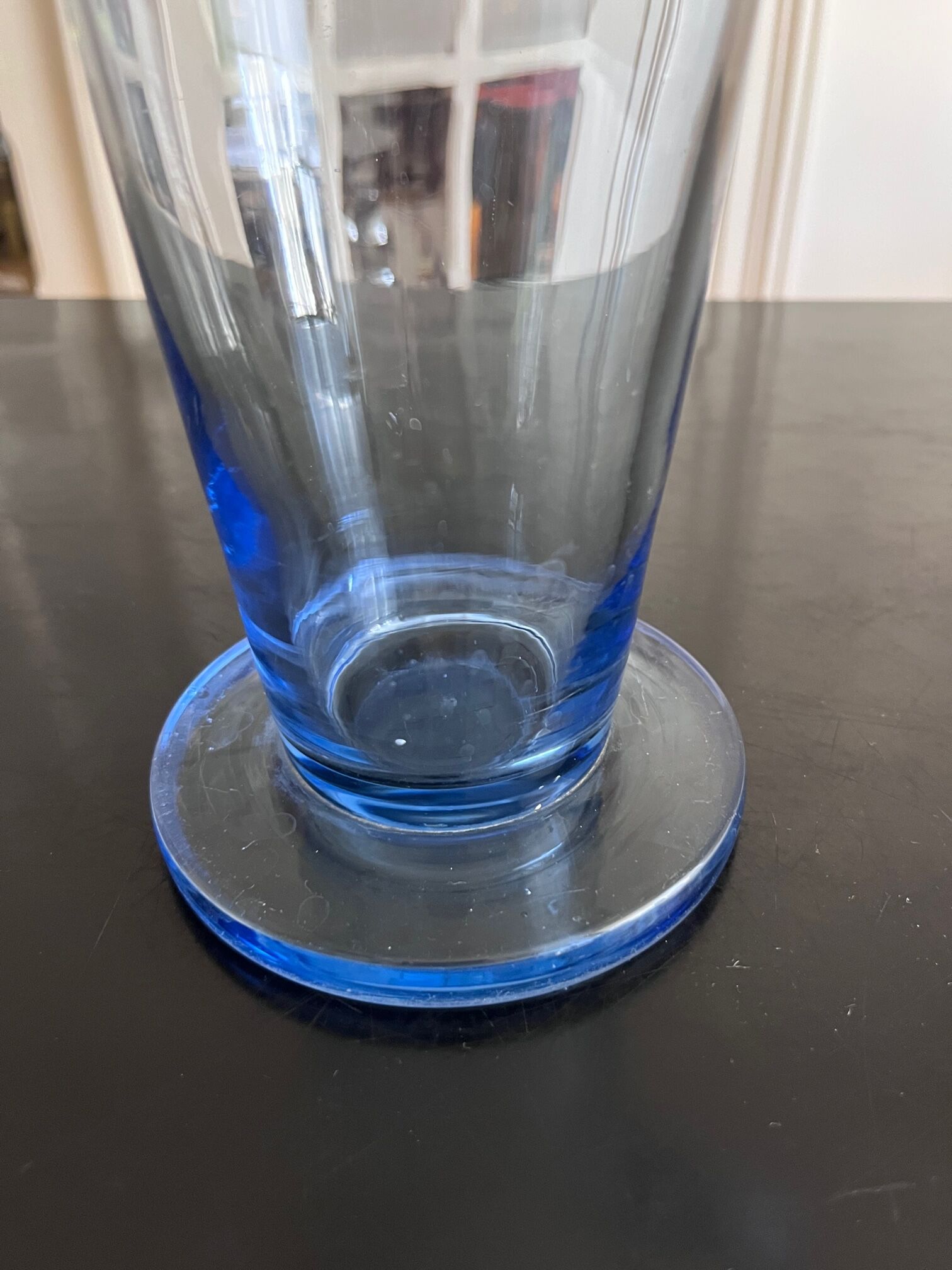 Vintage glass pitcher