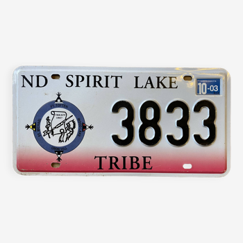 Plaque North Dakota3833