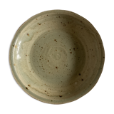 Flat center table in pyrity sandstone swirl Rémi Bonhert 1970 La Borne