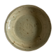 Plat centre de table en grès pyrité swirl Rémi Bonhert 1970 La Borne