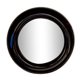 Vintage Salc brown round mirror