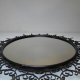 Signed Vallauris Chaty Sun mirror 44cm