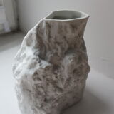 Vintage 80s brutalist vase