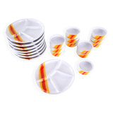 Serving set, Italian design, 1970s, made in Italy