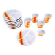 Serving set, Italian design, 1970s, made in Italy