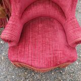 Paire de Fauteuils Crapaud Napolèon III