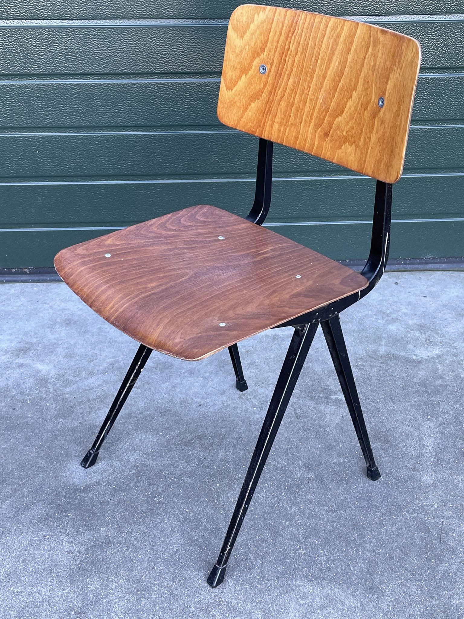 Result Chair by Friso Kramer for Ahrend De Cirkel, 1970 in black