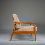 Danish modern seating set in teak by Arne Vodder for France & Søn, 1960s, set of 3