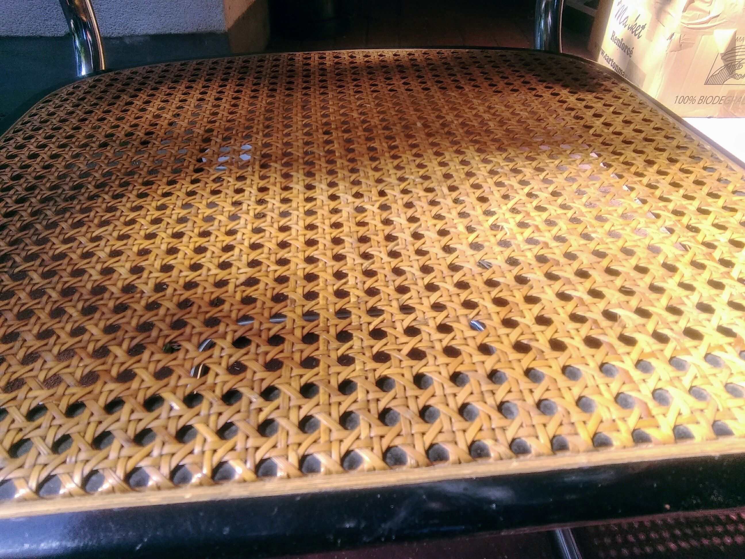 Marcel Breuer B32 cannage chair