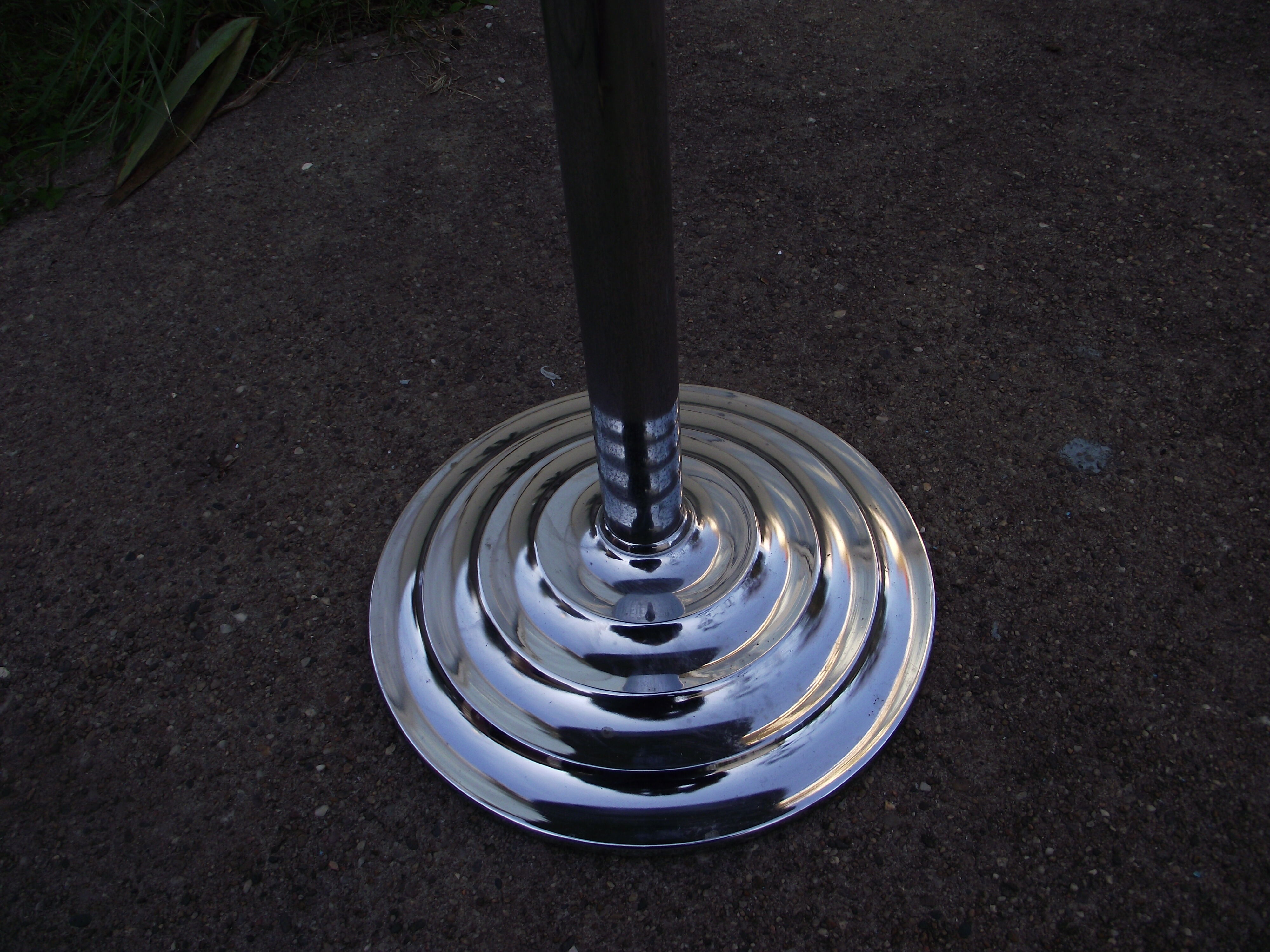 Chrome metal guerrilla and bistro mirror