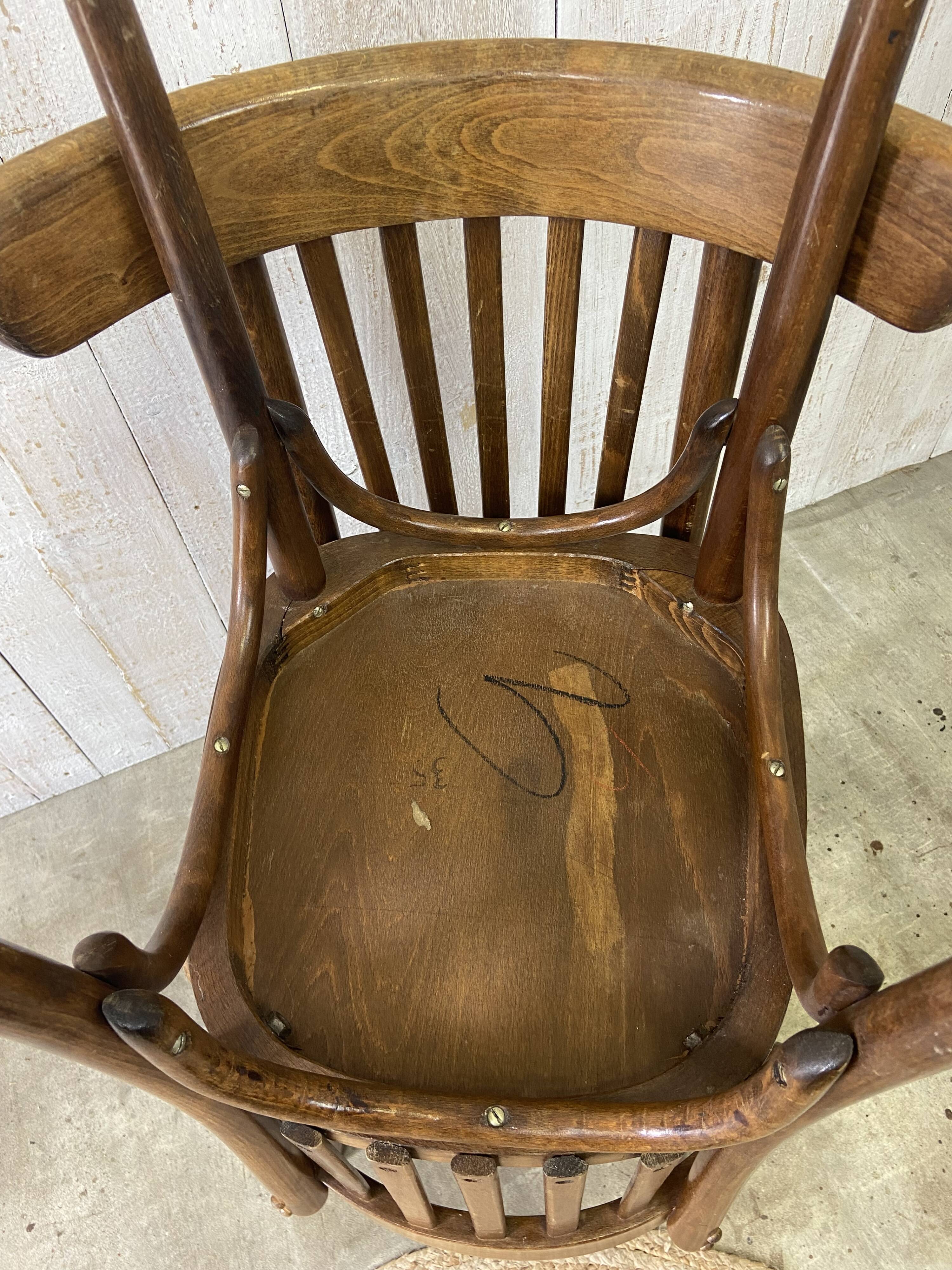 Pair of bistro chairs