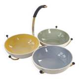 "charlotte" vintage ceramic aperitif server villeroy & boch 1960 retro