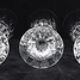 Baccarat Assas model, 3 wine glasses, crystal, signed, 17.9 cm, excellent condition.