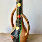 Vase 1950 Maioliche Deruta Italie