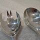 2-piece silver-plated salad serving set by Christofle Goldsmith Duo 24.6cm