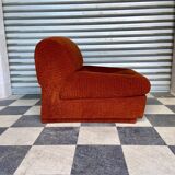 Paire de chauffeuses vintage