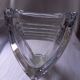 Vase en cristal taillé style art déco