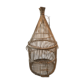 Rattan bird cage