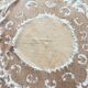 Vintage hand-embroidered tablecloth 122x135 cm