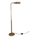 Brass reading floor lamp, 1970s