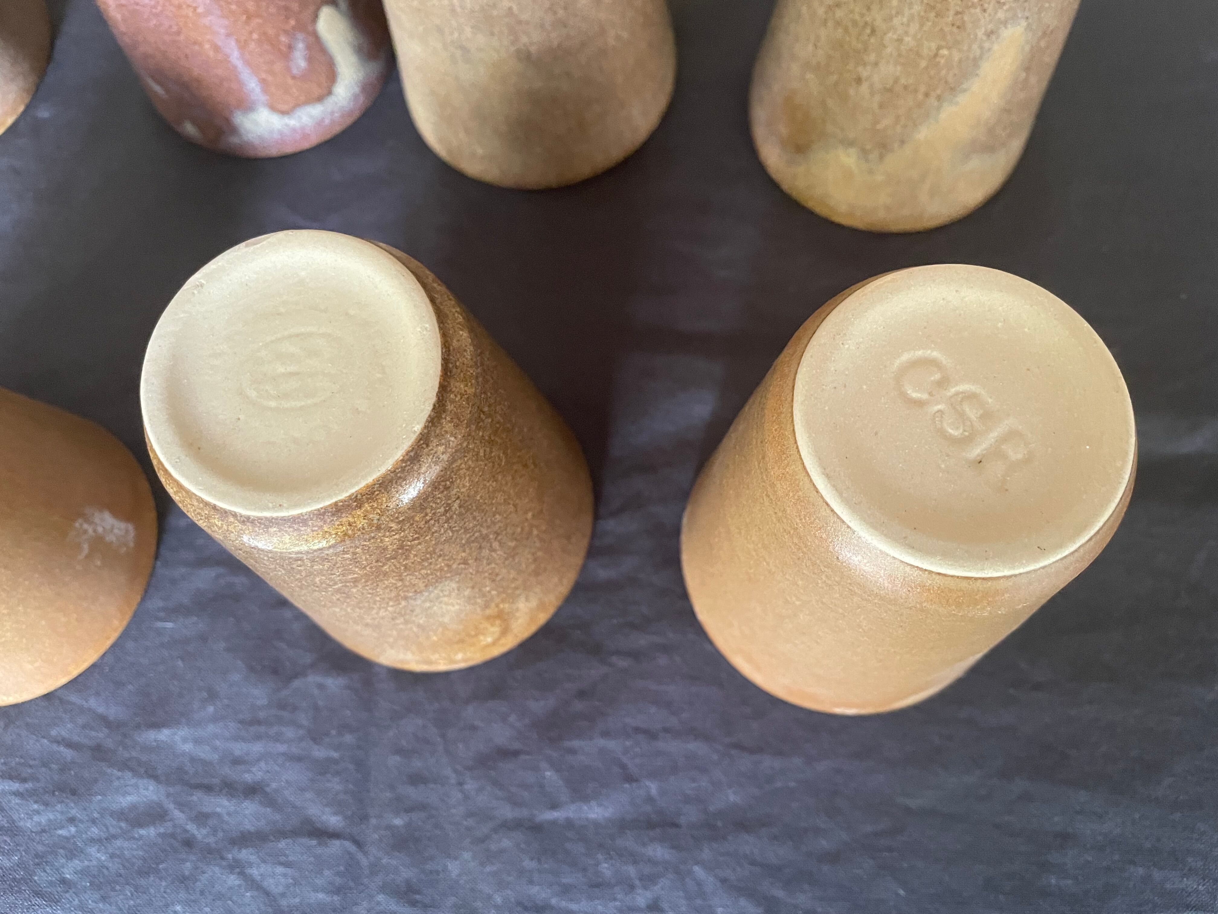 Sandstone mugs